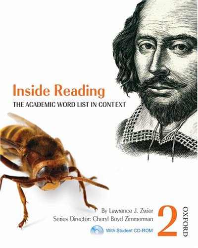 Inside Reading, Level 2 The Academic Word List in Context: Student Book Pack  2009 9780194416139 Front Cover