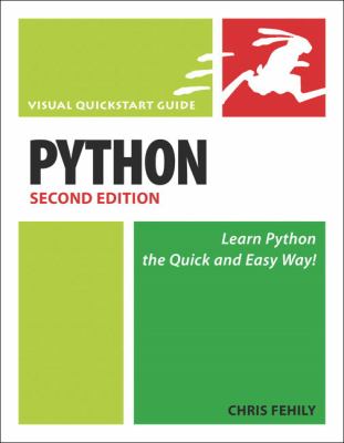 Python, Second Edition Visual QuickStart Guide 2nd 2006 9780321423139 Front Cover