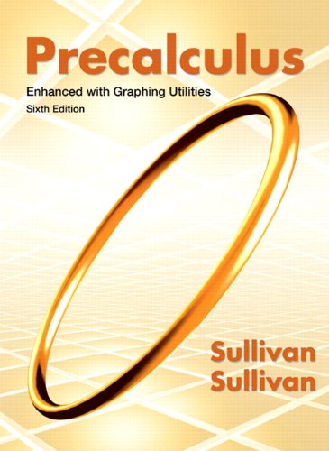 Precalculus - Enhanced with Graphing Utilities  6th 2013 9780321832139 Front Cover