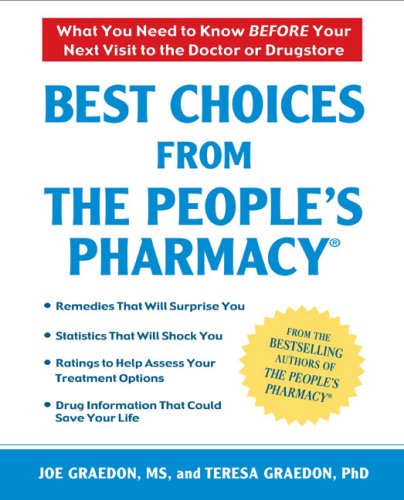 Best Choices from the People's Pharmacy  N/A 9780451225139 Front Cover