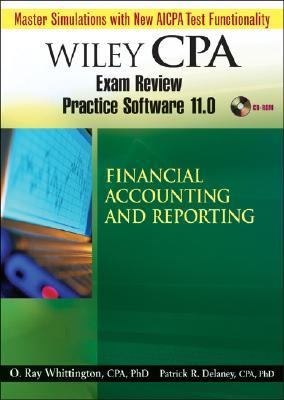 Wiley CPA Examination Review Practice Software 11. 0 FAR Revised  12th 2006 9780470051139 Front Cover