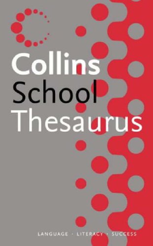 Collins School Thesaurus N/A 9780007202140 Front Cover
