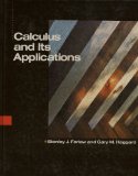 Calculus and Its Applications  1990 9780075577140 Front Cover