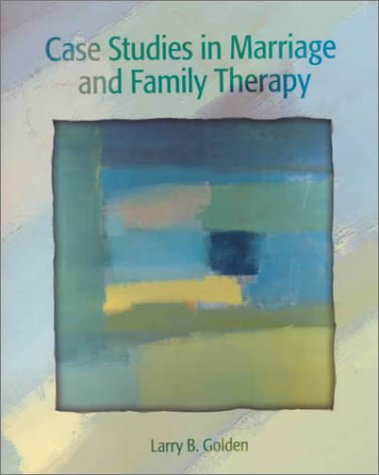 Cases in Marriage and Family Counseling  1st 2000 9780137372140 Front Cover