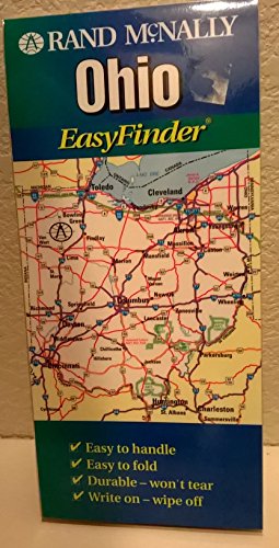 Rand McNally Ohio Easyfinder Map:   1998 9780528985140 Front Cover