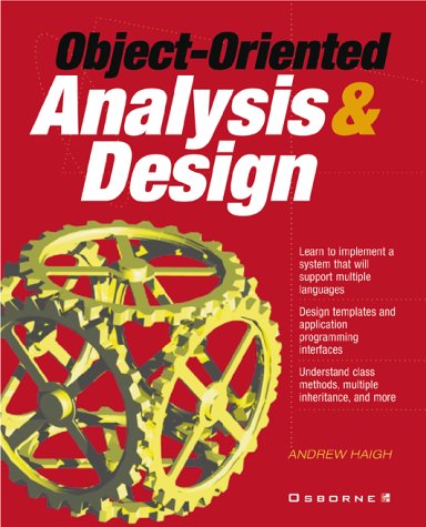 Object-Oriented Analysis and Design   2001 9780072133141 Front Cover