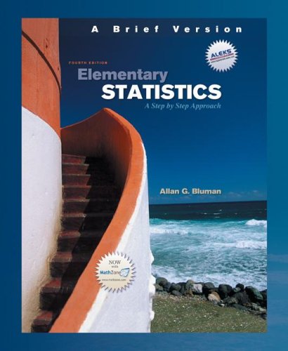 Elementary Statistics 4th 2008 (Brief Edition) 9780073347141 Front Cover