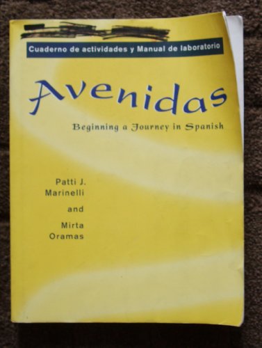 Avenidas Beginning a Journey in Spanish  2002 9780838423141 Front Cover