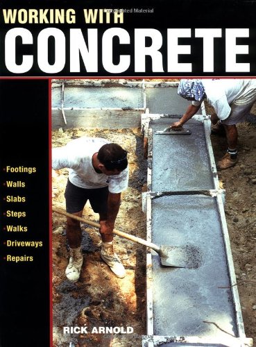 Working with Concrete   2003 9781561586141 Front Cover