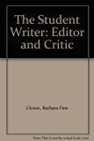 Student Writer Editor and Critic 3rd 9780070114142 Front Cover