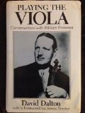 Playing the Viola Conversations with William Primrose  1988 9780193185142 Front Cover