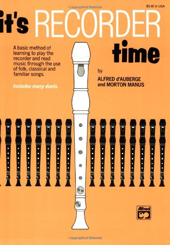 It's Recorder Time   1968 9780882848143 Front Cover