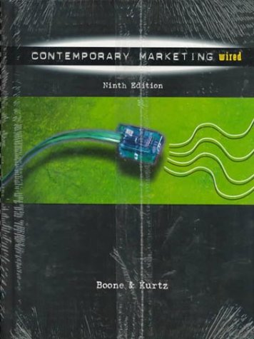 Contemporary Marketing  9th 1998 9780030242144 Front Cover