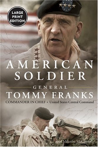 American Soldier  Large Type  9780060757144 Front Cover