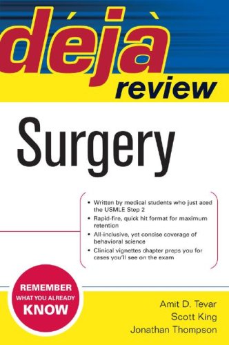 Deja Review Surgery   2008 9780071481144 Front Cover