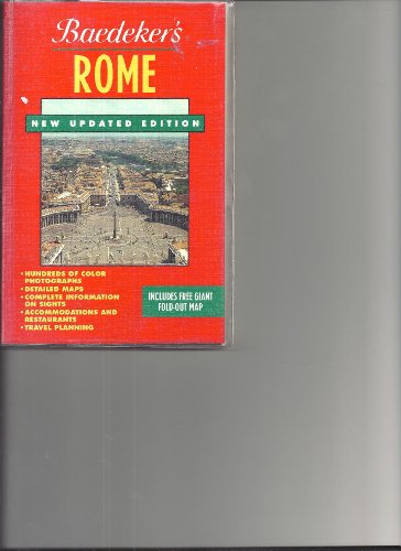 Baedeker's Rome 4th 1991 9780130948144 Front Cover