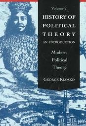 History of Political Theory An Introduction to Modern Political Theory  1995 9780030740145 Front Cover