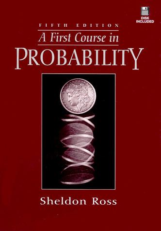 First Course in Probability  5th 1998 9780137463145 Front Cover