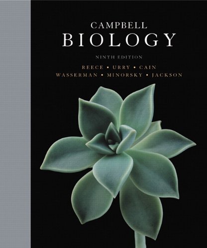 Campbell Biology  9th 2011 9780321558145 Front Cover