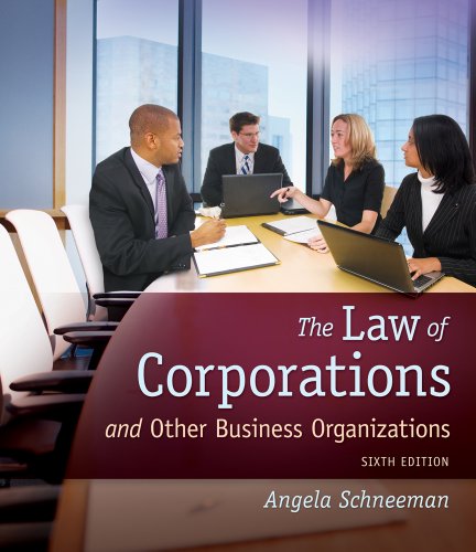 Law of Corporations and Other Business Organizations  6th 2013 (Revised) 9781133019145 Front Cover
