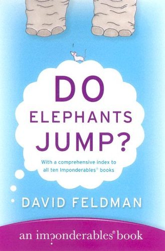 Do Elephants Jump?  N/A 9780060539146 Front Cover