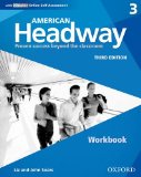 American Headway 3 Workbook With iChecker Online Assessment: Proven Success Beyond the Classroom 3rd 9780194726146 Front Cover