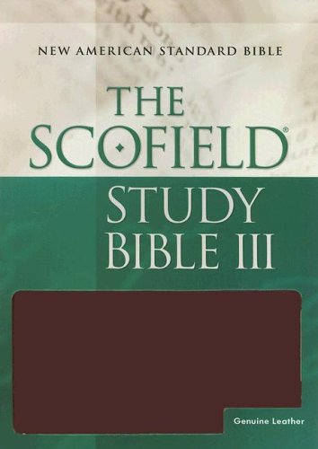 Scofieldï¿½ Study Bible III, NASB New American Standard Bible N/A 9780195279146 Front Cover