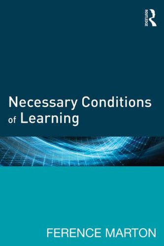 Necessary Conditions of Learning   2014 9780415739146 Front Cover