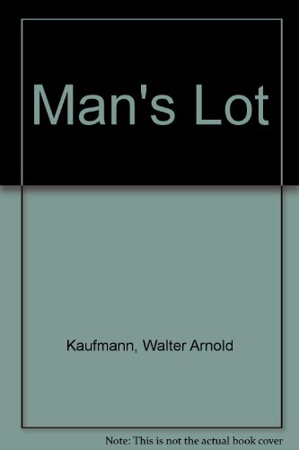 Man's Lot N/A 9780070333147 Front Cover