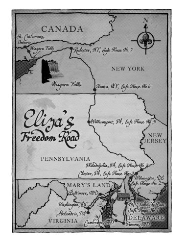 Eliza's Freedom Road An Underground Railroad Diary  2011 9781416958147 Front Cover