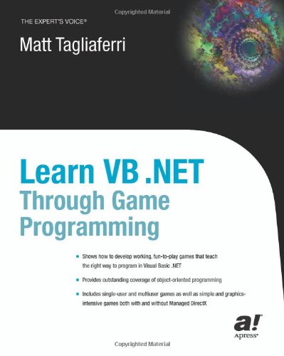 Learn Vb. Net Through Game Programming   2003 9781590591147 Front Cover