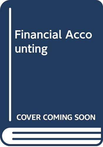 Financial Accounting 8th 1996 9780030103148 Front Cover