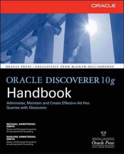Oracle Discoverer 10g Handbook   2006 9780072262148 Front Cover