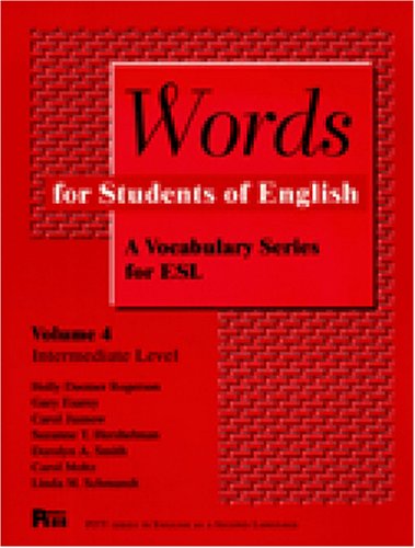 Words for Students of English  N/A 9780472082148 Front Cover