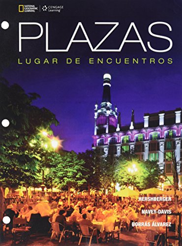 Plazas: Lugar De Encuentros  2016 9781305662148 Front Cover