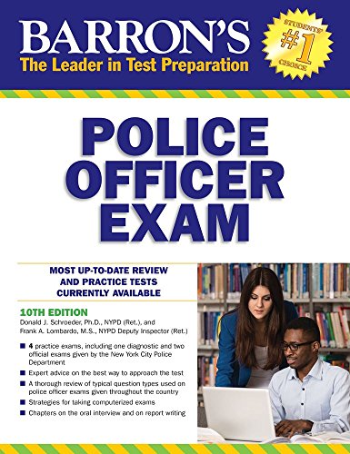 Police Officer Exam  10th 2017 (Revised) 9781438009148 Front Cover