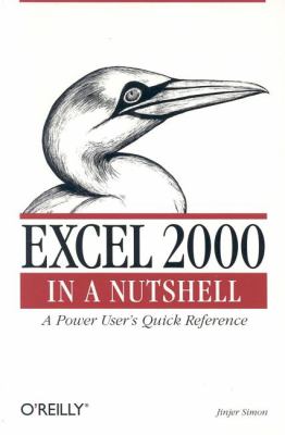 Excel 2000 A Power User's Quick Reference  2000 9781565927148 Front Cover