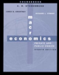 Macroeconomics : Private and Public Choice 8th 1997 (Student Manual, Study Guide, etc.) 9780030193149 Front Cover