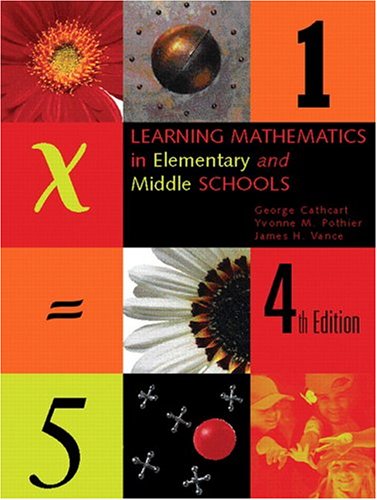 LEARNING MATH.IN ELEM.+MIDDLE 4th 2004 9780131397149 Front Cover