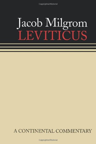 Leviticus The Book of Ritual and Ethics  2004 9780800695149 Front Cover