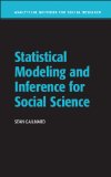 Statistical Modeling and Inference for Social Science   2014 9781107003149 Front Cover