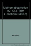 Mathematics/Action '92 -Gr.6-Tchr. N/A 9780021090150 Front Cover