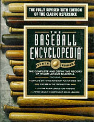 Baseball Encyclopedia Tent 10th 9780028608150 Front Cover