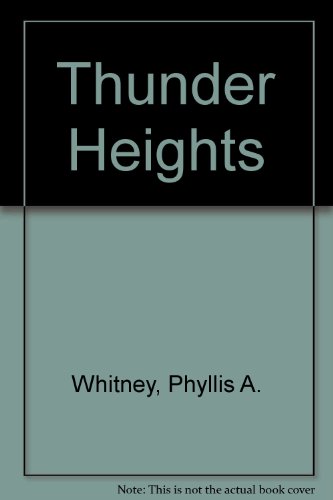 Thunder Heights  N/A 9780061002151 Front Cover