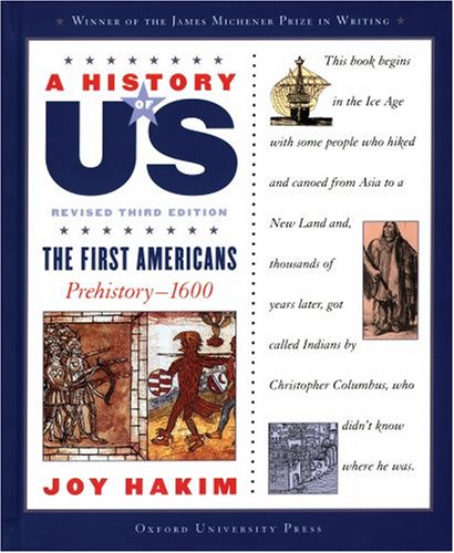 A History of US: The First Americans Prehistory-1600 3rd 2007 (Revised) 9780195327151 Front Cover
