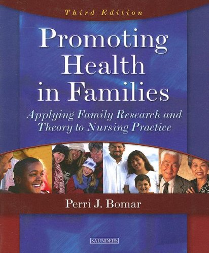 Promoting Health in Families Promoting Health in Families 3rd 2004 (Revised) 9780721601151 Front Cover