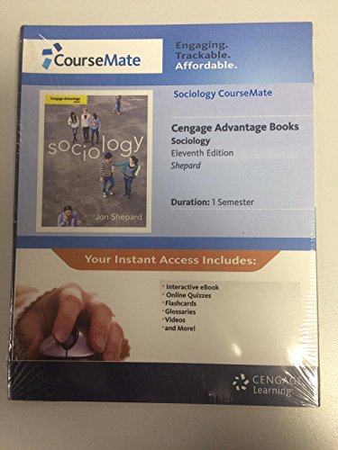 SOCIOLOGY:CENGAGE ADV.BOOKS-ACCESS CARD N/A 9781133511151 Front Cover