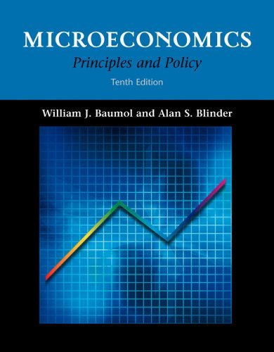 Microeconomics Principles and Policy 10th 2006 9780324221152 Front Cover