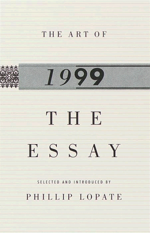Art of the Essay 1999   1999 9780385484152 Front Cover