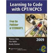 Learning to Code with CPT/HCPCS for Health Information Management and Health Services Administration 2009:  2008 9780781781152 Front Cover